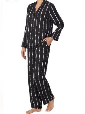 Kate Spade New York Long Notch PJ Set Size XL Quiet Luxury Feeling
